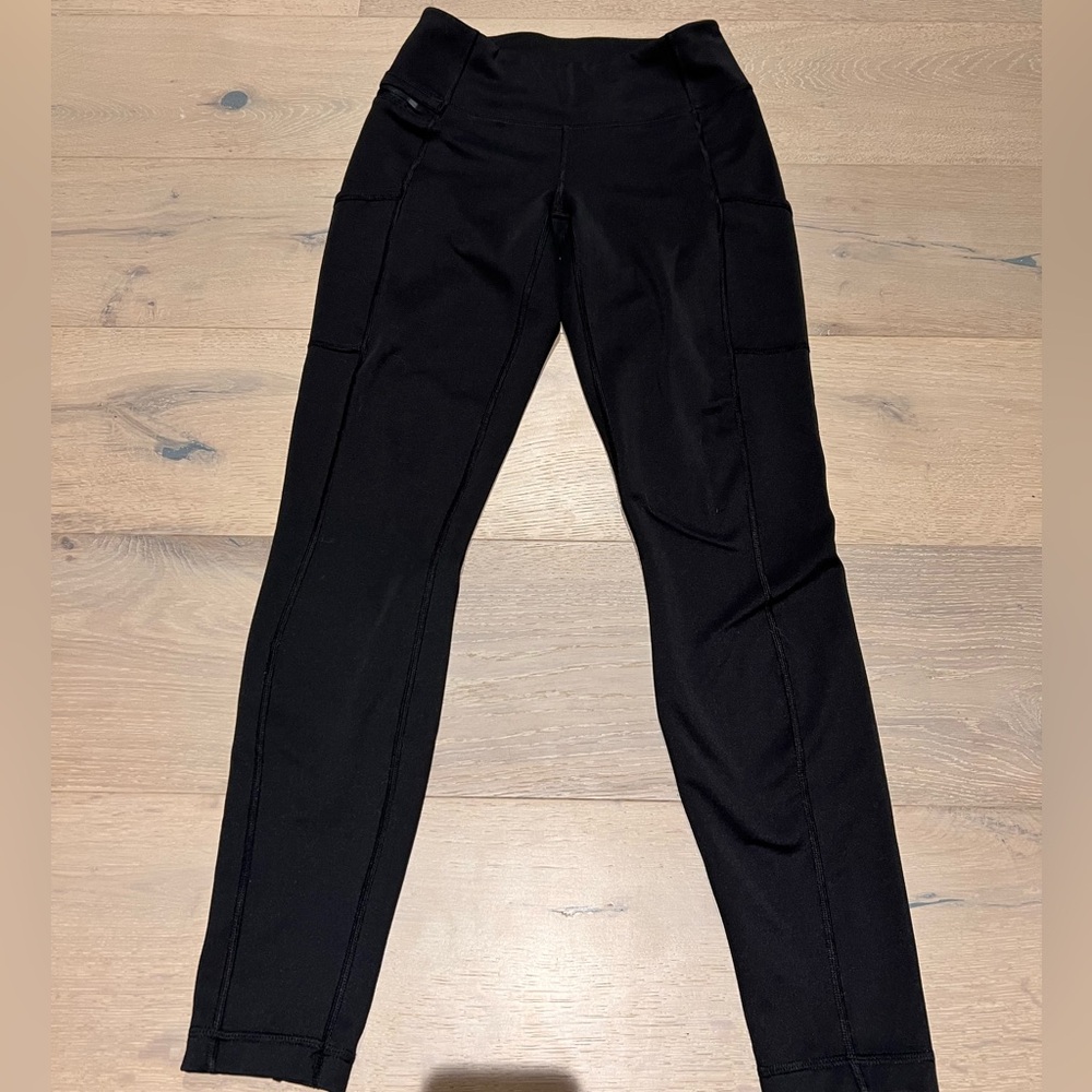 Patagonia Black Fleece Leggings - Picture 2 of 6